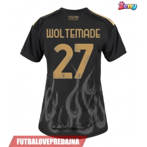 Lacne Ženy Futbalové dres Juventus Nick Woltemade #27 2026-27 Krátky Rukáv - Tretina